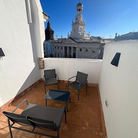 Penthouse La Plaza En Cadiz Centro Grupo Ac Gestion Leilighet Eksteriør bilde