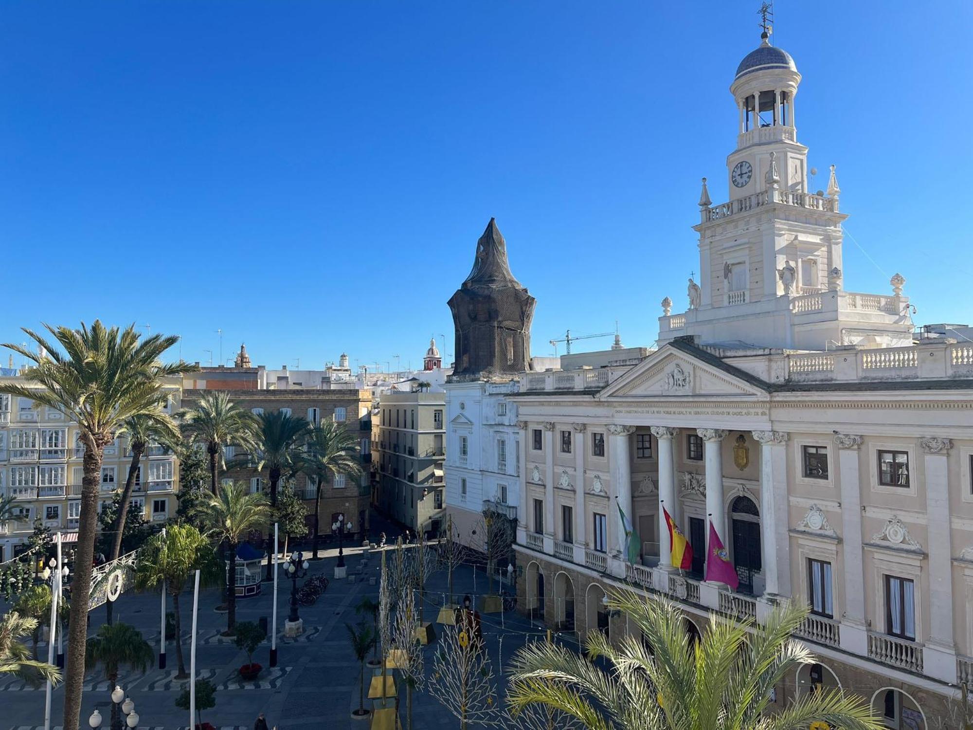 Penthouse La Plaza En Cadiz Centro Grupo Ac Gestion Leilighet Eksteriør bilde